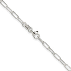 Sterling Silver Polished 2.9mm Paperclip Chain - 4