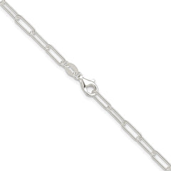Sterling Silver Polished 3.15mm Paperclip Chain - 6