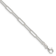 Sterling Silver Polished 3.5mm Paperclip Chain - 2