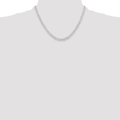 Sterling Silver Polished 4.5mm Paperclip Chain - 4