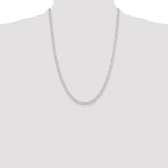 Sterling Silver Polished 4.5mm Paperclip Chain - 3