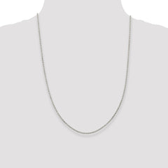 Sterling Silver 2mm Fancy Anchor Pendant Chain - 3