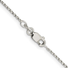 Sterling Silver 1.25mm Twisted Box Chain - 6
