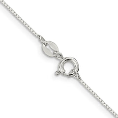 Sterling Silver .6mm Mirror Box Chain - 3