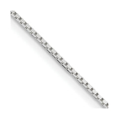 Sterling Silver .6mm Mirror Box Chain - 4