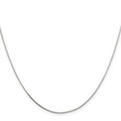Sterling Silver .7mm Mirror Box Chain - 2