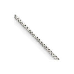 Sterling Silver .6mm 8 Sided Diamond-cut Mirror Box Chain - 4