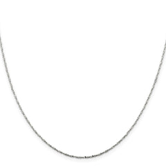 Sterling Silver 1mm Twisted Serpentine Chain - 3