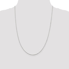 Sterling Silver 1mm Twisted Serpentine Chain - 4