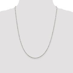 Sterling Silver 1.8mm Twisted Serpentine Chain - 3