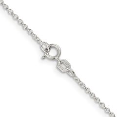 Sterling Silver 1.10mm Forzantine Cable Chain - 3
