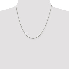Sterling Silver 1.10mm Forzantine Cable Chain