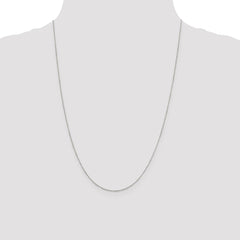 Sterling Silver 1.10mm Forzantine Cable Chain - 4