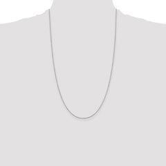 Sterling Silver 1.10mm Forzantine Cable Chain - 5
