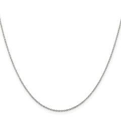 Sterling Silver 1.30mm Forzantine Cable Chain