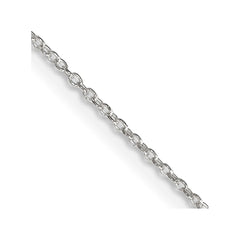 Sterling Silver 1.30mm Forzantine Cable Chain - 2