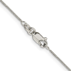 Sterling Silver .8mm Curb Chain - 5