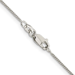 Sterling Silver 1mm Curb Chain - 2