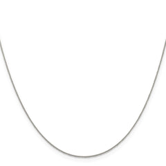 Sterling Silver .5mm Curb Chain