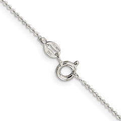 Sterling Silver 1.15mm Flat Cable Chain - 3