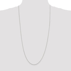 Sterling Silver 1.25mm Loose Rope Chain - 7