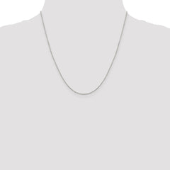Sterling Silver .5mm Flat Link Cable Chain - 2