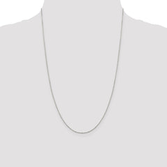 Sterling Silver .5mm Flat Link Cable Chain - 3
