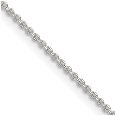Sterling Silver 1.4mm Diamond-cut Forzantine Cable Chain - 3