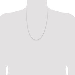 Sterling Silver 1.85mm Diamond-cut Forzantine Cable Chain - 3