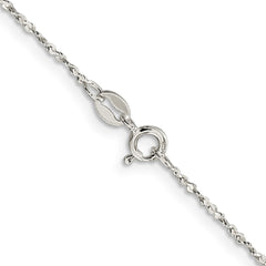 Sterling Silver 1.4mm Twisted Serpentine Chain - 3
