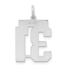 Sterling Silver/Rhodium-plated Satin Number 31 Charm - 2
