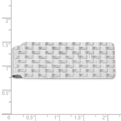 Sterling Silver Rhodium-plated Money Clip - 2