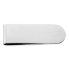 Sterling Silver Rhodium Plated Money Clip - 2