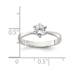 Sterling Silver CZ Ring - 18