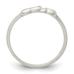 Sterling Silver Heart Ring - 16