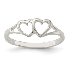 Sterling Silver Heart Ring - 18