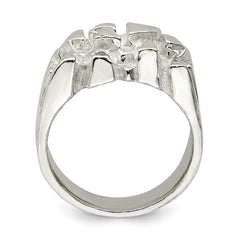 Sterling Silver Nugget Ring - 17