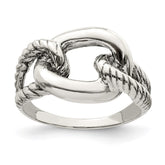 Sterling Silver Antiqued Ring - 2