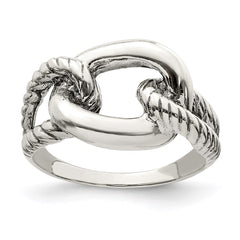 Sterling Silver Antiqued Ring - 3