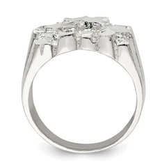 Sterling Silver Men's Nugget Ring - 2