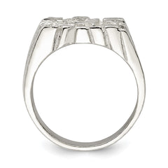 Sterling Silver Nugget Ring - 5