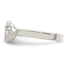 Sterling Silver Nugget Ring - 11