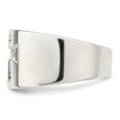 Sterling Silver Cross Cutout Ring