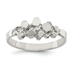Sterling Silver Nugget Ring - 18