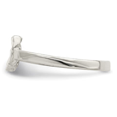 Sterling Silver Horseshoe Ring - 5