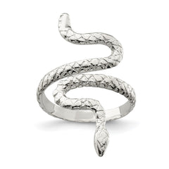 Sterling Silver Snake Ring - 6