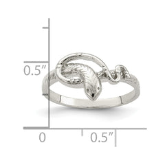 Sterling Silver Snake Ring - 2