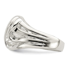 Sterling Silver Fancy Ring - 6