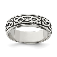 Sterling Silver Design Ring - 2