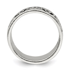Sterling Silver Antiqued Celtic Knot Ring - 2